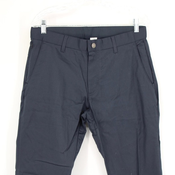 Fabletics The High Side Chino Modern Slim Fit Mens Size 32X30 in Navy NEW - Picture 2 of 6